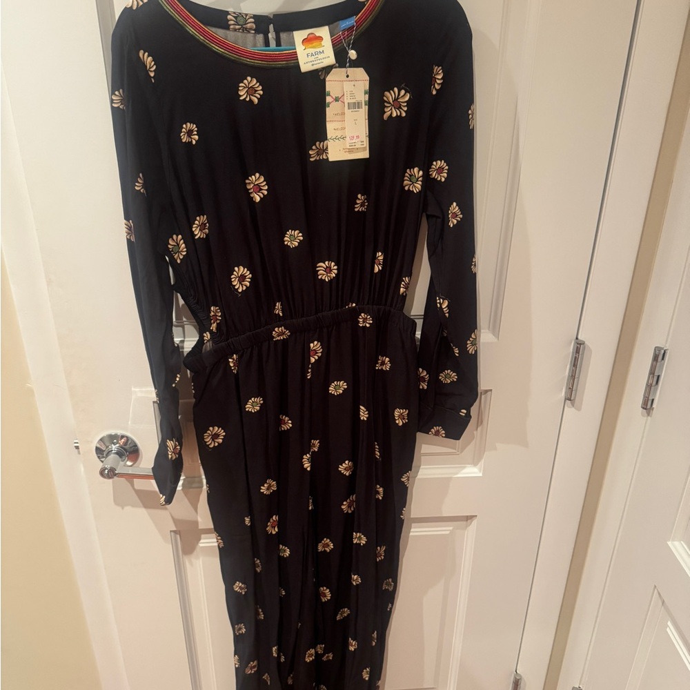 Black Floral Maxi Dress